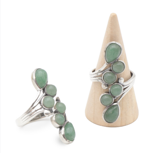 Bague Aventurine Verte