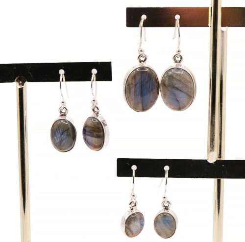 Boucle d'oreille Labradorite Argent 925 – Image 3