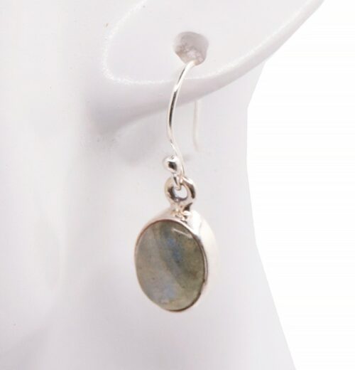 Boucle d'oreille Labradorite Argent 925