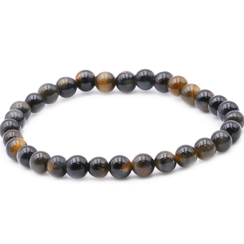 Bracelet Oeil de Faucon Boules 8 mm