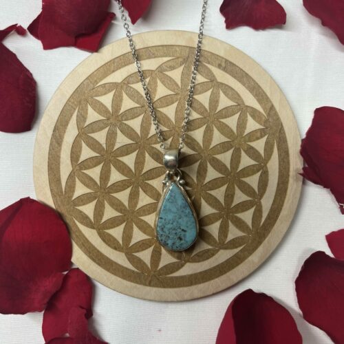 Pendentif Turquoise Argent 925