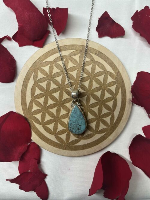 Pendentif Turquoise Argent 925