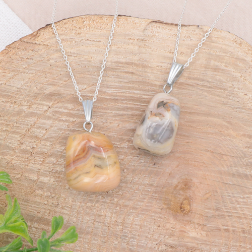 Pendentif Agate Crazy Lace