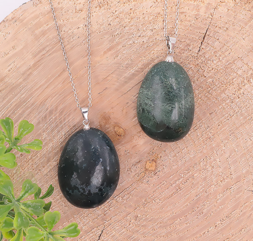 Pendentif Agate Mousse