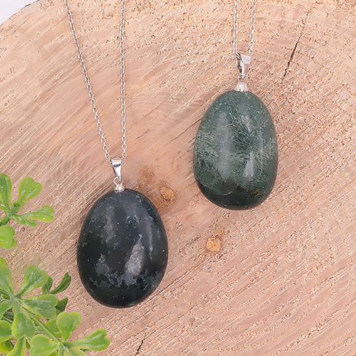 Pendentif Agate Mousse