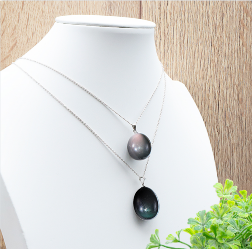 Pendentif Obsidienne Oeil Céleste