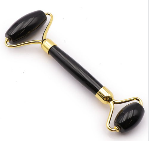 Rouleau de massage Obsidienne Noire