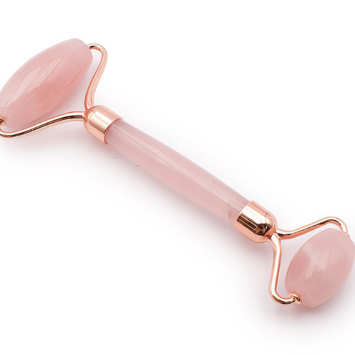 Rouleau de massage Quartz Rose